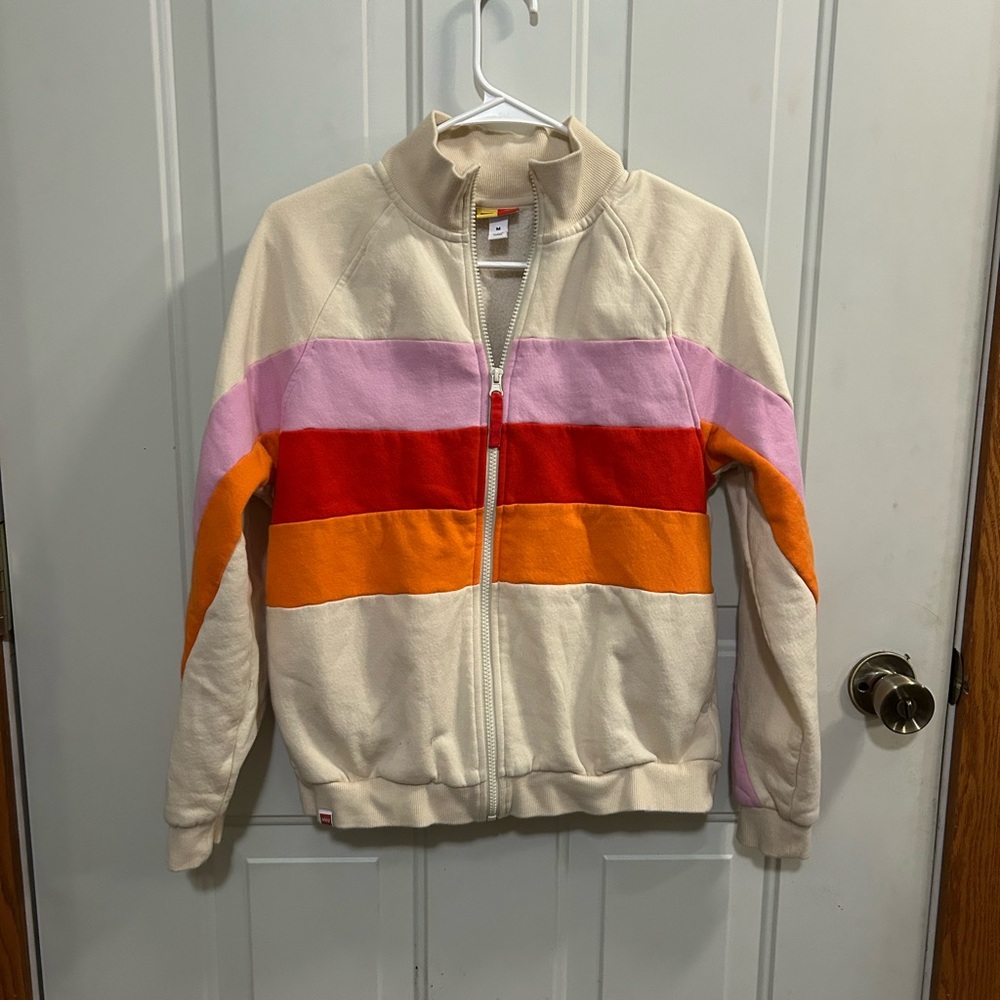 Target/Lego Cream and Pink Fleece Jacket